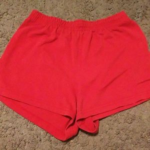 Red shorts